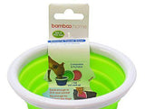 Bamboo Silicone Travel Bowl - Assorted-Dog-www.YourFishStore.com