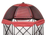 Carlson Six Panel Deluxe Pen with Canopy - Red-Dog-www.YourFishStore.com