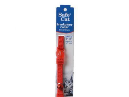 Coastal Pet Safe Cat Nylon Adjustable Breakaway Collar - Red