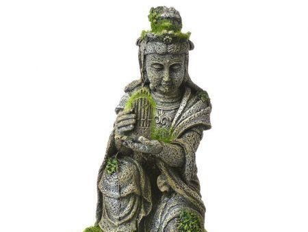Exotic Environments Ancient Buddha Statue with Moss Aquarium Ornament