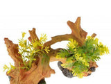 Exotic Environments Driftwood Centerpiece with Plants - Small-Fish-www.YourFishStore.com