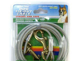 Four Paws Dog Tie Out Cable - Heavy Weight - Black-Dog-www.YourFishStore.com