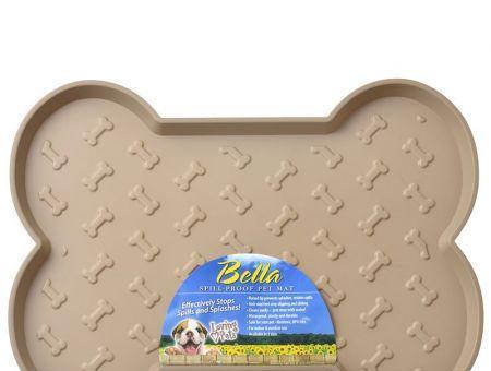 Loving Pets Bella Spill-Proof Dog Mat - Tan