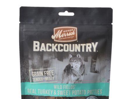 Merrick Backcountry Wild Prairie Real Turkey & Sweet Potato Patties