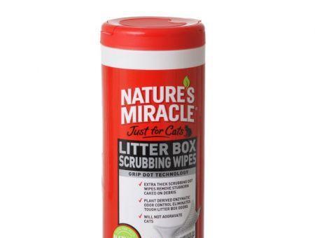 Nature's Miracle Just For Cats Litter Box Wipes