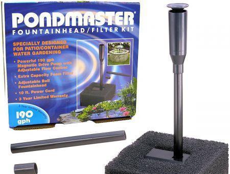 Pondmaster Fountain Head & Filter Kit