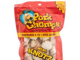 Pork Chomps Knotz Knotted Pork Chew - Bacon Flavor-Dog-www.YourFishStore.com
