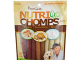 Pork Chomps Premium Nutri Chomps Assorted Flavor Twist - MIni-Dog-www.YourFishStore.com