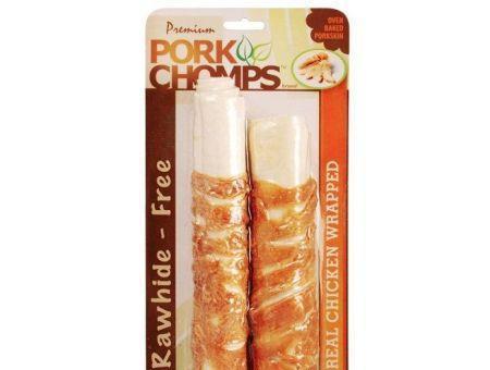 Pork Chomps Real Chicken Wrapped Rolls