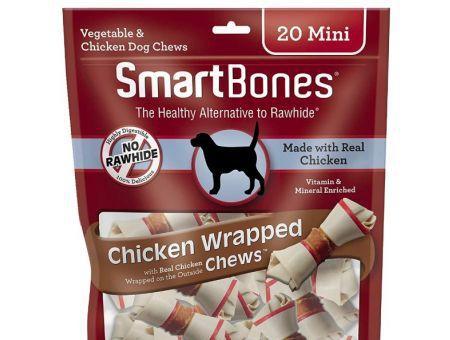 SmartBones Vegetable and Chicken Wrapped Rawhide Free Dog Bone