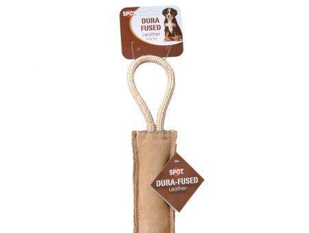Spot Dura-Fused Leather Retriever Stick Dog Toy