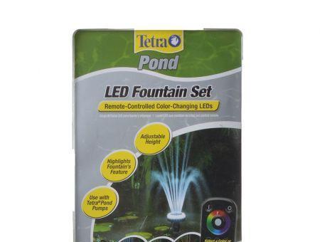 Tetra Pond LED Fountain Set with Remote Controlled Color-Changing LEDs