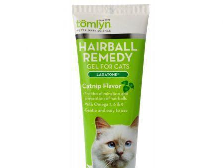 Tomlyn Laxatone Hairball Remedy Gel for Cats - Catnip Flavor