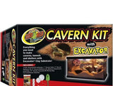 Zoo Med Cavern Kit with Excavator-Reptile-www.YourFishStore.com