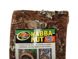 Zoo Med Habba Hut Natural Half Log with Bark Shelter-Reptile-www.YourFishStore.com