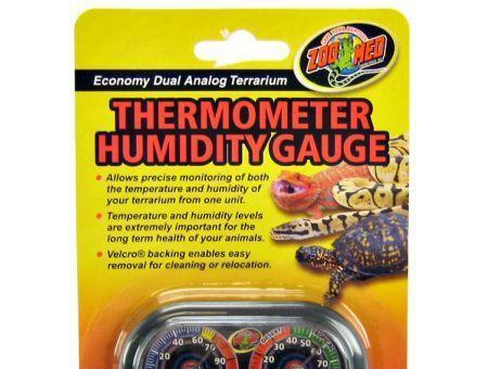 Zoo Med Terrarium Thermometer & Humidity Gauge