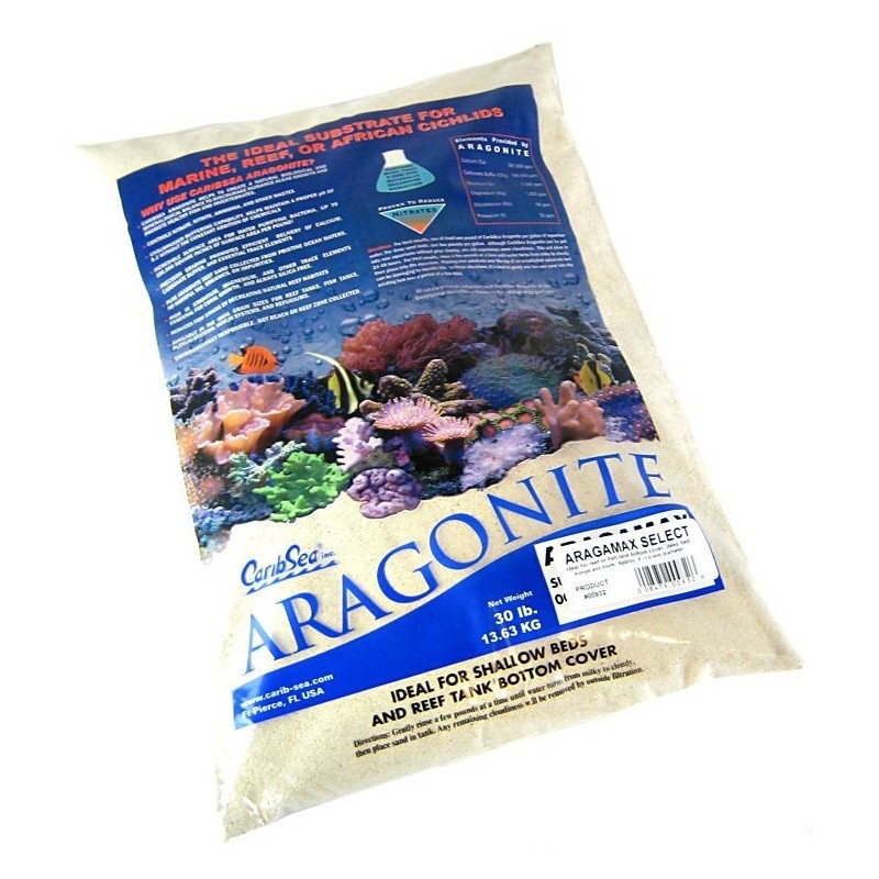 CaribSea Dry Aragonite Aragamax Select Sand 40lbs