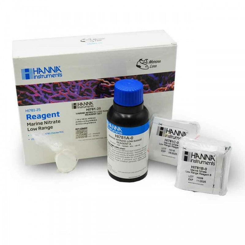 Hanna Low Range Nitrate No3 Reagents HI-781-25