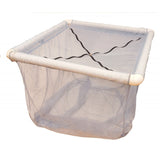 Japanese Koi Isolation Cage 39" x 39" x 39" with Top Cover Zippers ( NET ONLY )-www.YourFishStore.com