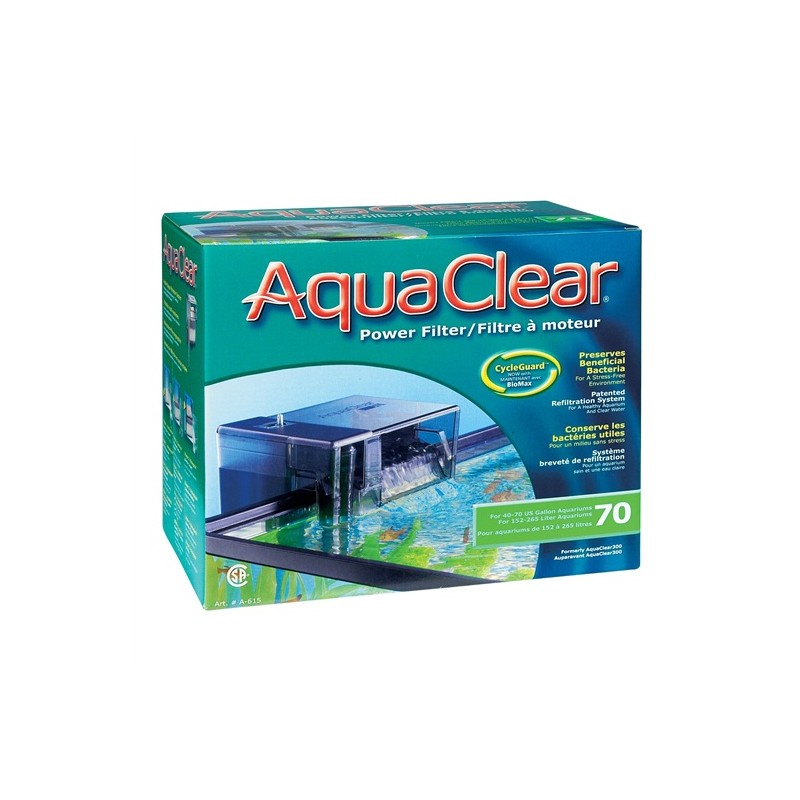 Hagen Aqua Clear 70 Power Filter, 265 L (70 US gal.)