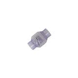 1/2" SxS Clear Check Valve-www.YourFishStore.com
