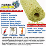 49pcs Ceramic Bio / Bacteria House Media Bakki Shower H-1-www.YourFishStore.com
