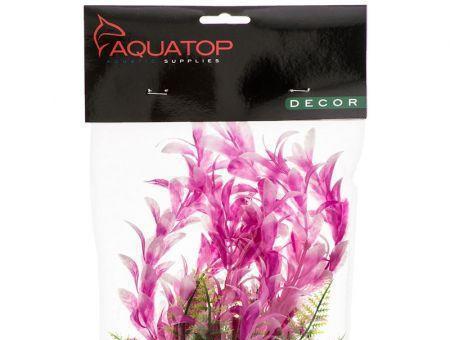 Aquatop Bacopa Aquarium Plant - Pink & White