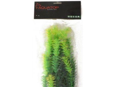 Aquatop Yellow Tipped Aquarium Plant - Green