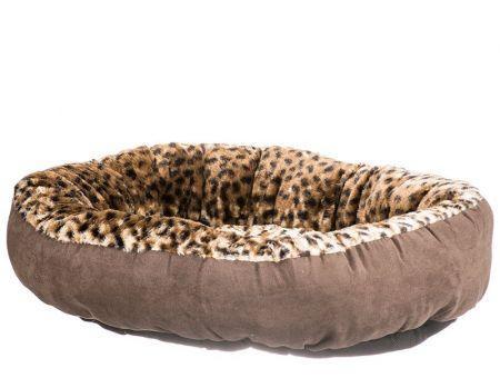 Aspen Pet Round Pet Bedding - Animal Print