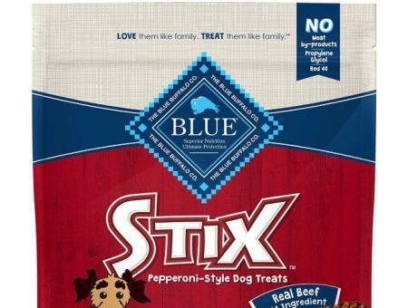 Blue Buffalo Stix Natural Soft-Moist Dog Treats - Beef Recipe