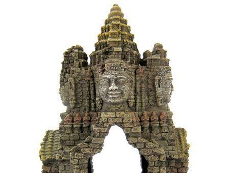 Blue Ribbon Angkor Wat Temple Gate Ornament