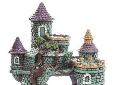 Blue Ribbon Exotic Environments Hobbit Castle Aquarium Ornament