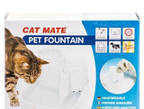 Cat Mate Pet Fountain - White-Cat-www.YourFishStore.com