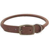 Circle T Leather Brass Round Collar-Dog-www.YourFishStore.com