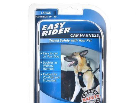 Coastal Pet Easy Rider Car Harness - Black