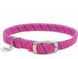 Coastal Pet Elastacat Reflective Safety Collar with Charm Pink-Cat-www.YourFishStore.com