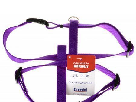 Coastal Pet Nylon Adjustable Harness - Purple