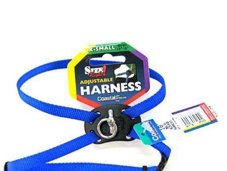 Coastal Pet Size Right Adjustable Nylon Harness - Blue