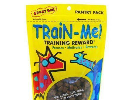 Crazy Dog Train Me! Chicken Training Reward Treats - Regular