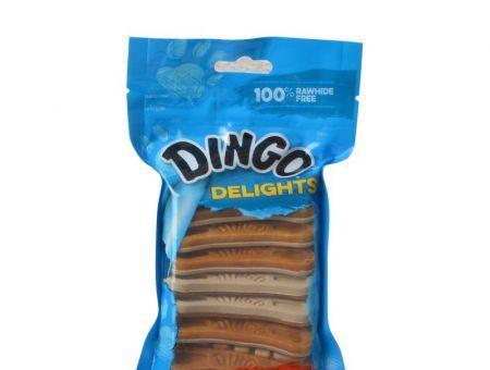 Dingo Delights 100% Rawhide Free Dog Treats with Real Chicken
