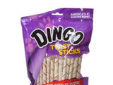 Dingo Twist Sticks Chicken in the Middle Rawhide Chews (No China Sourced Ingredients)-Dog-www.YourFishStore.com