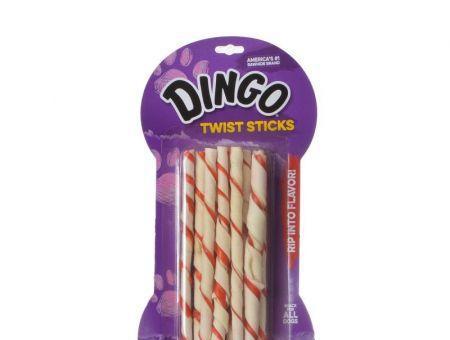 Dingo Twist Sticks Rawhide Chew with Chicken in the Middle-Dog-www.YourFishStore.com