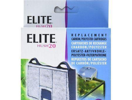 Elite Hush 20 Replacement Carbon / Polyester Cartridges-Fish-www.YourFishStore.com
