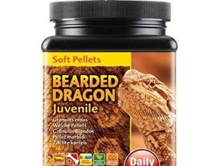 Exo Terra Soft Pellets Juvenile Bearded Dragon Food
