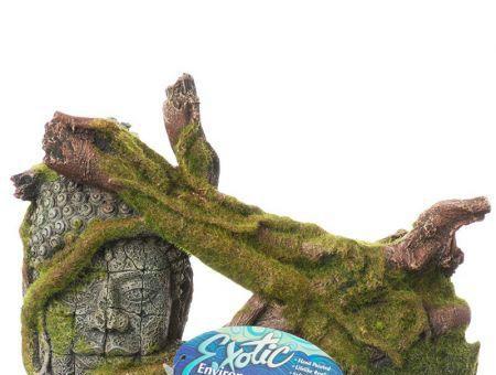 Exotic Environments Moss Covered Ruin & Roots-Fish-www.YourFishStore.com