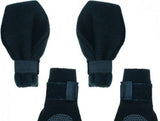 Fahion Pet Arctic Fleece Dog Boots - Black-Dog-www.YourFishStore.com