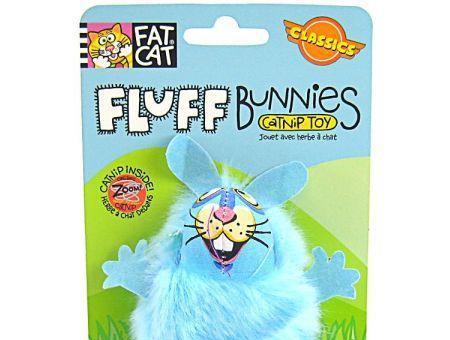 Fat Cat Fluff Bunnies Cat Toy - Assorted