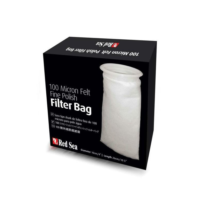 Felt Fine 100 Micron Polish Filter Bag - Red Sea