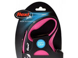 Flexi New Comfort Retractable Tape Leash - Pink-Dog-www.YourFishStore.com