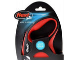 Flexi New Comfort Retractable Tape Leash - Red-Dog-www.YourFishStore.com